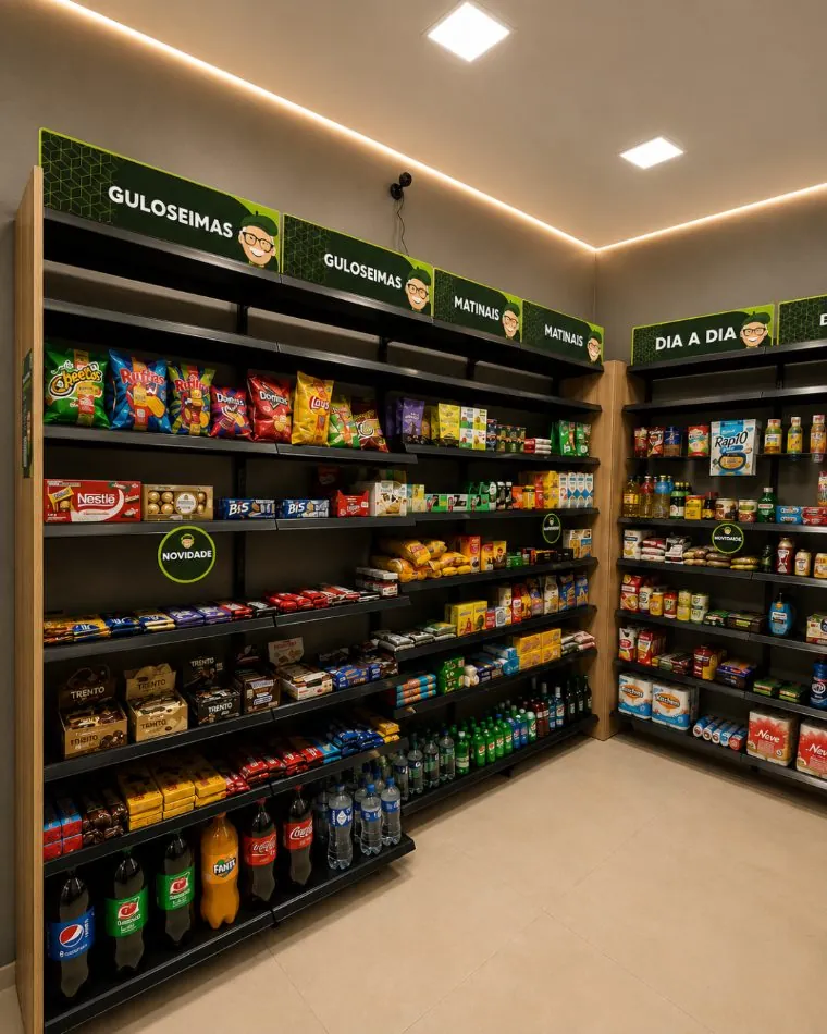 Mercadinho autônomo instalado em outro condomínio